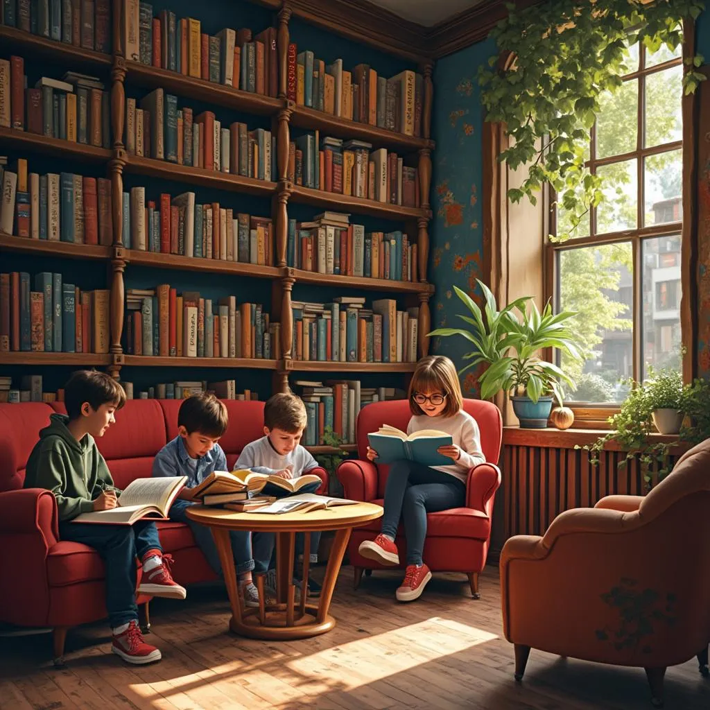 Biblioteca especializada en literatura inglesa