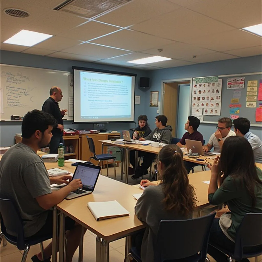 Curso intermedio de inglés